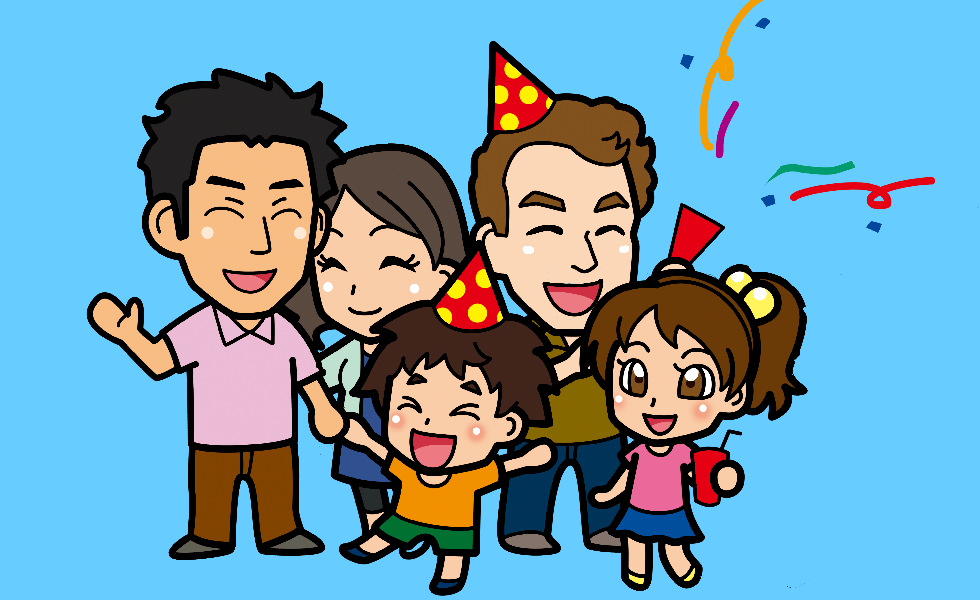 Party Time♪♪　/　千葉市中央区、子供英会話、ミッキーキッズ英会話