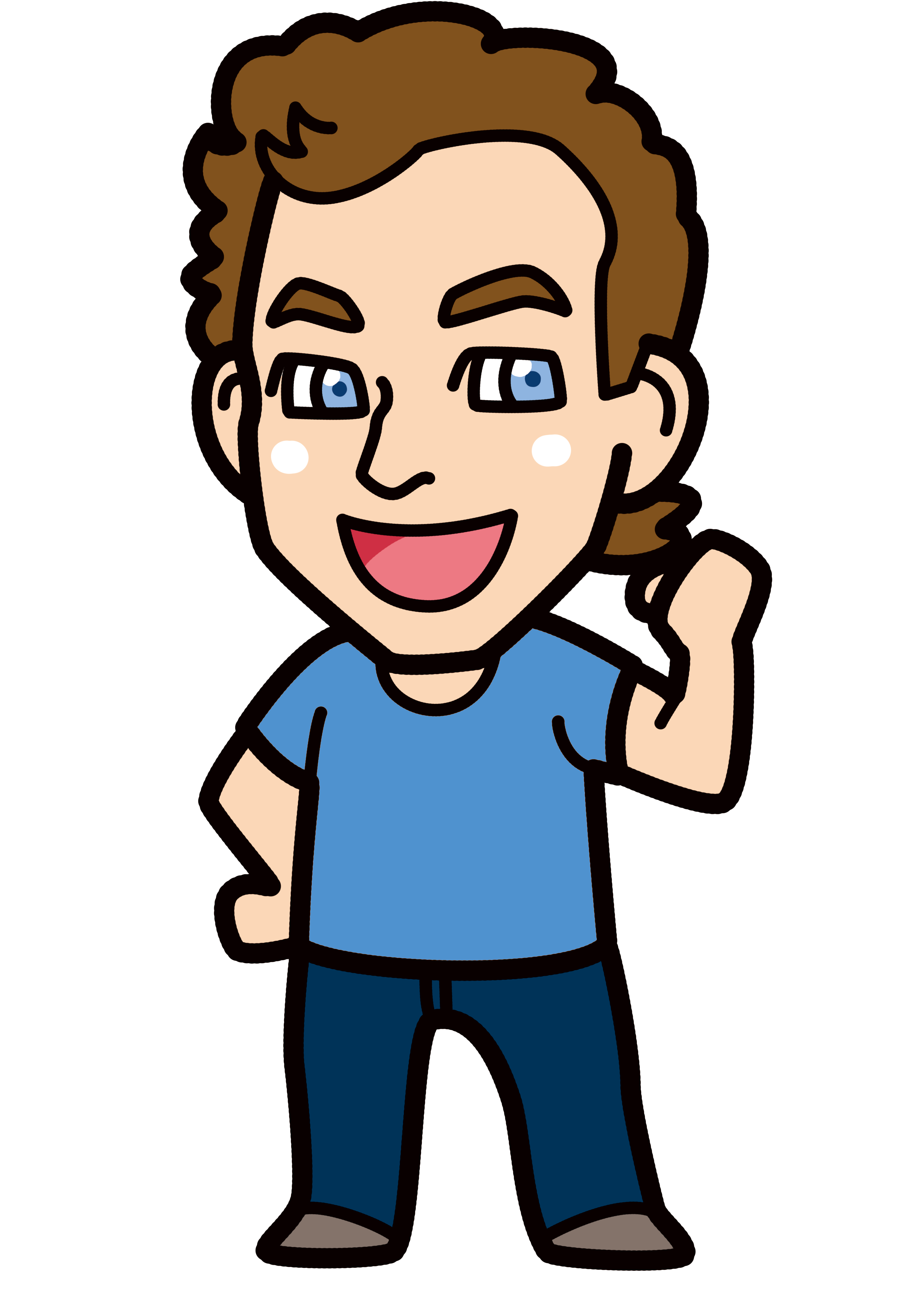 ミッキー先生のイラスト